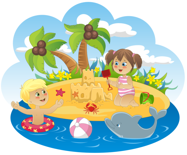 Необитаемый остров рисунок