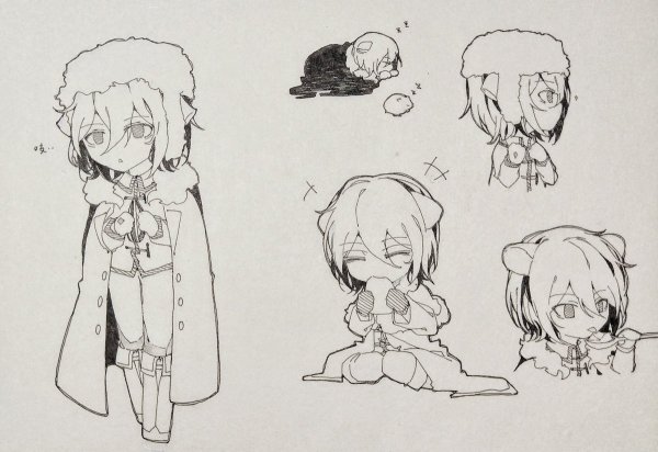 Фёдор Достоевский Чиби арт