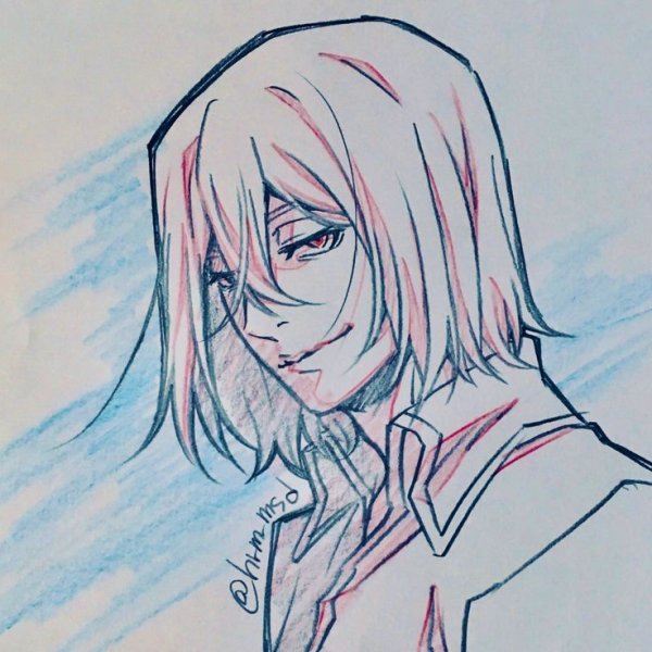 Федор Достоевский Великий из бродячих псов карандашом