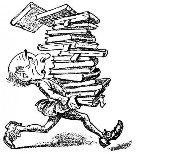 Человек Несущий книги