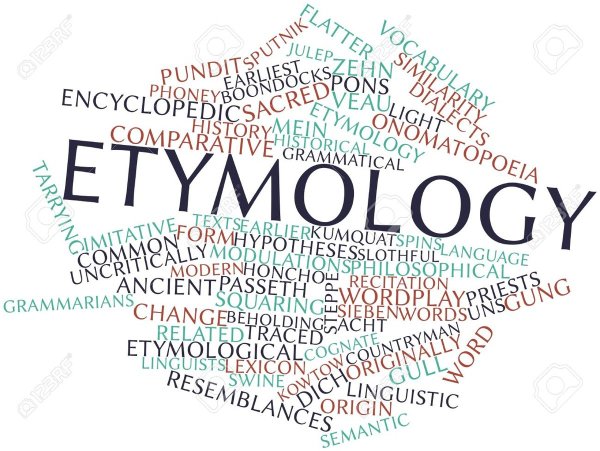 Этимология английских слов