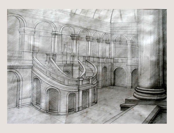 Академия Штиглица интерьер отмывка