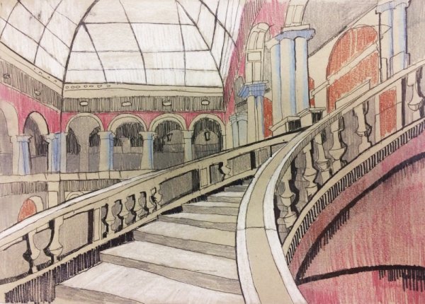 Питер Академия Штиглица рисунок