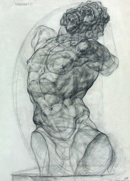 Питер Пауль Рубенс шагающий Экорше