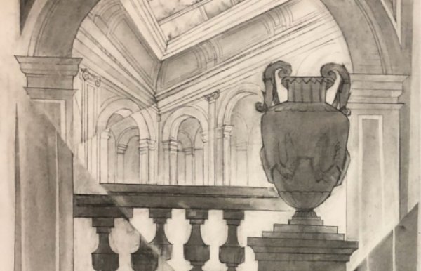 Архитектурные зарисовки Академия Штиглица