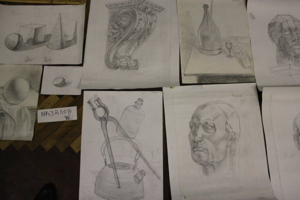 Живопись студентов Академии Штиглица