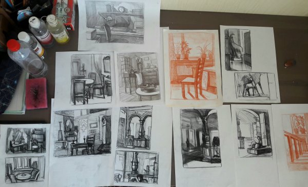 Академия Штиглица пленэр