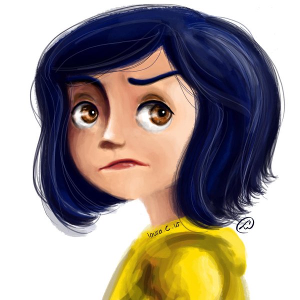 Коралина Джонс срисовка