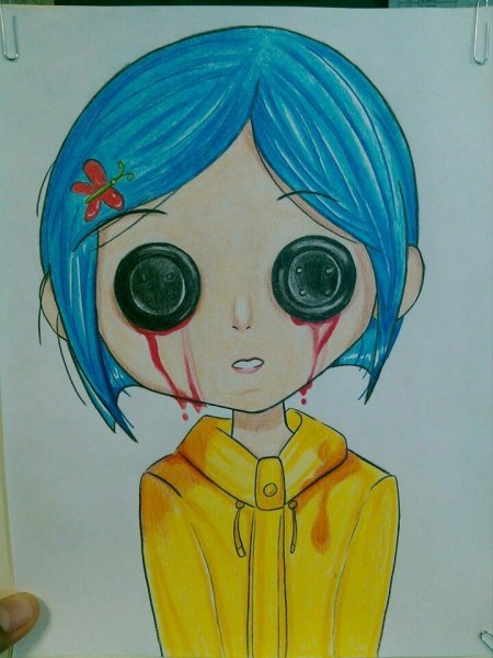 Коралина в стране кошмаров раскраска