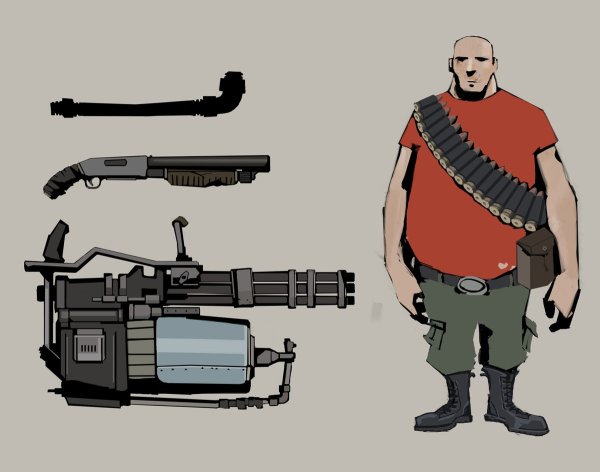 Team Fortress 2 концепт арты