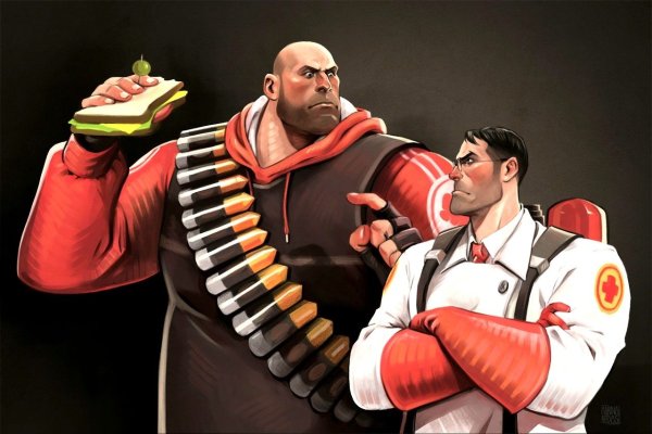 Team Fortress 2 медик и хеви