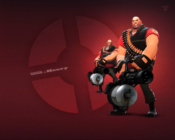 Team Fortress 2 пулеметчик