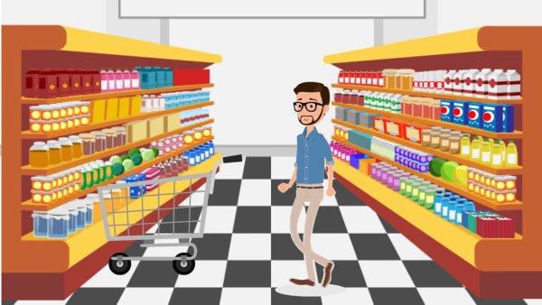 Продуктовый магазин для детей