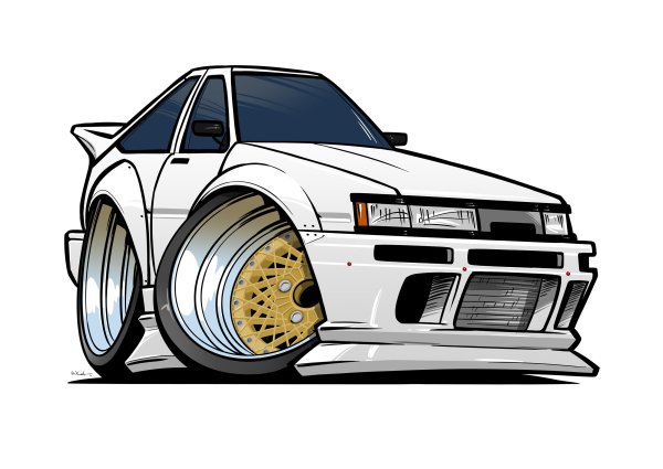 Initial d ae86