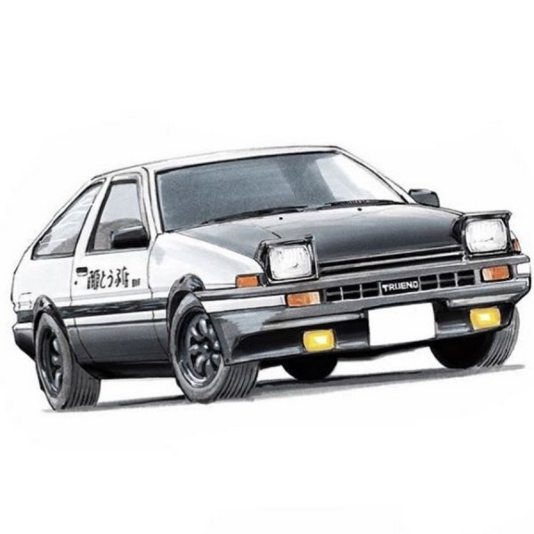 Toyota Sprinter Trueno ae86 Такуми
