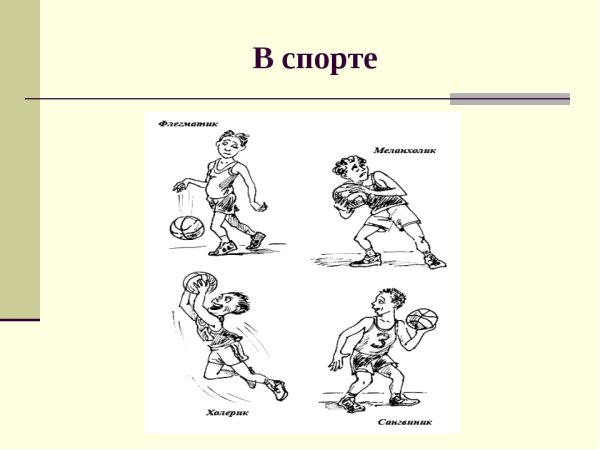 Темперамент в спорте