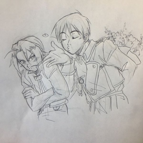 Стальной алхимик скетчи