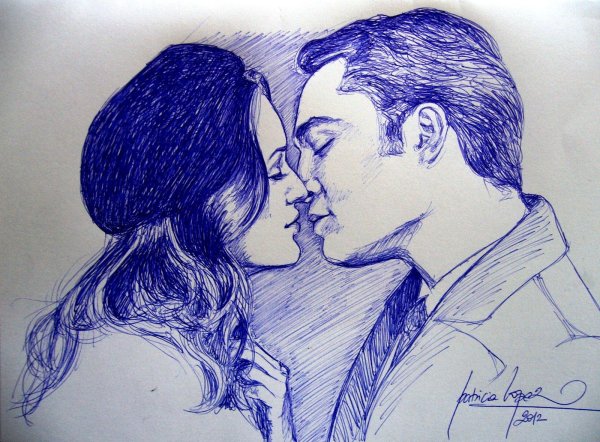 Блэр Уолдорф рисунок