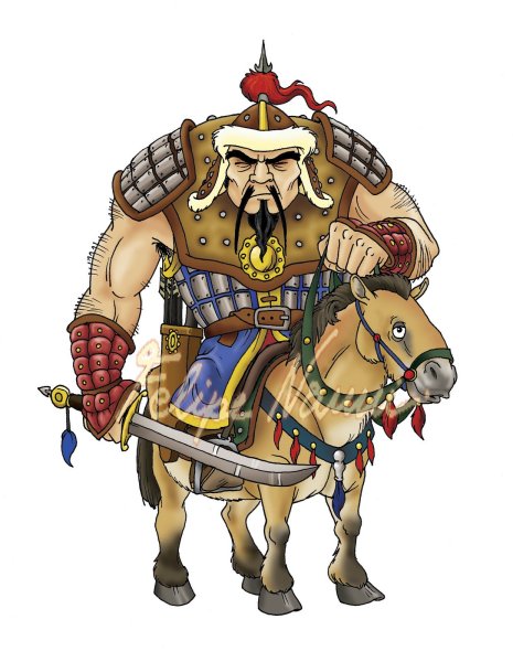 Стикеры монгольские