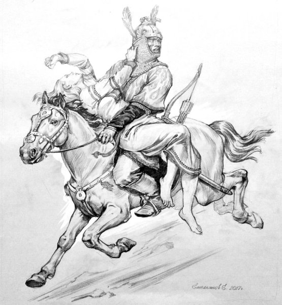 Монгольские рисунки