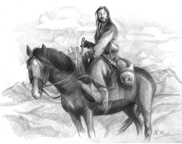 Монгол карандашом