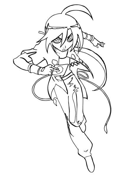 Раскраски бакуганы Драго