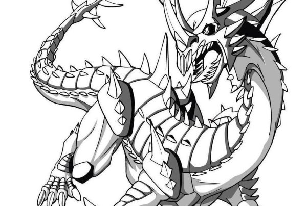 Раскраски бакуган Драго