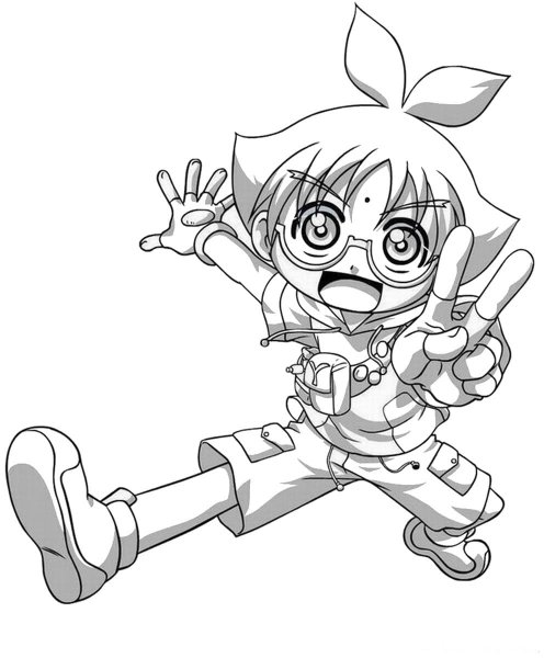 Раскраска бакуган Драгоноид