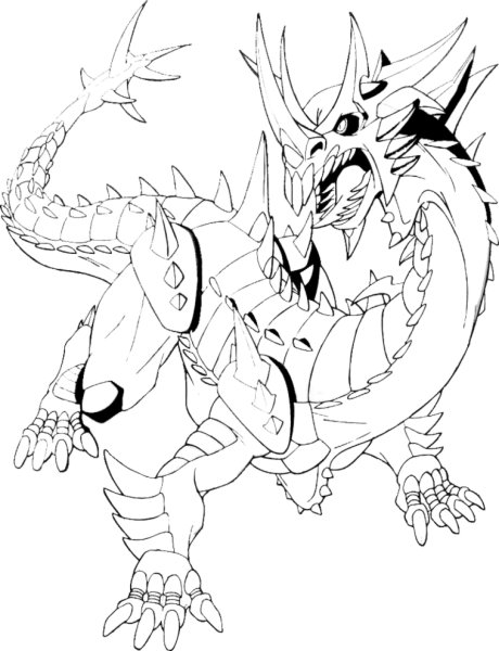 Бакуган пегатрикс раскраска