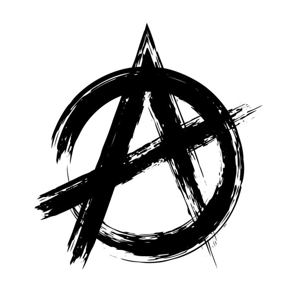 Символ анархии эскиз