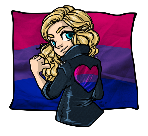 Наклейка би