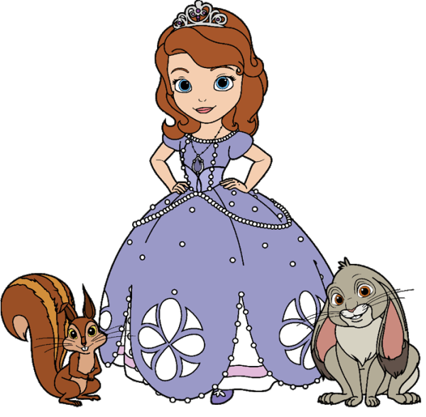 Раскраски для девочек принцесса София