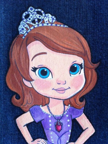 Принцесса София раскраска