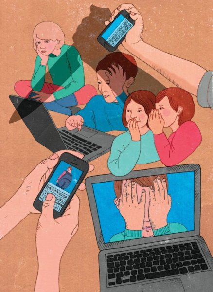 Буллинг иллюстрация