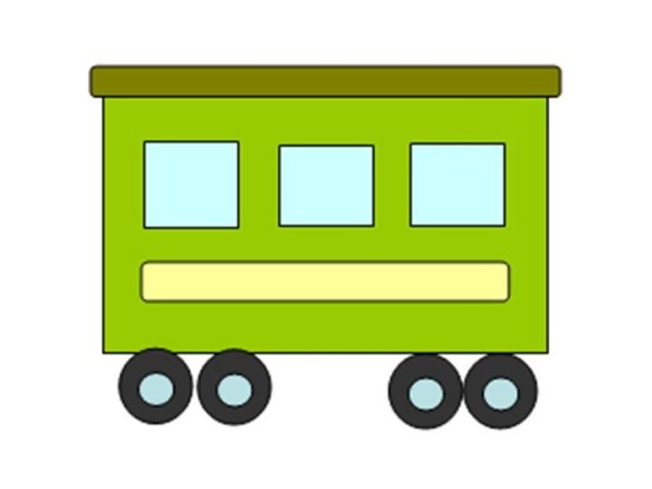 Вагончики для дошкольников