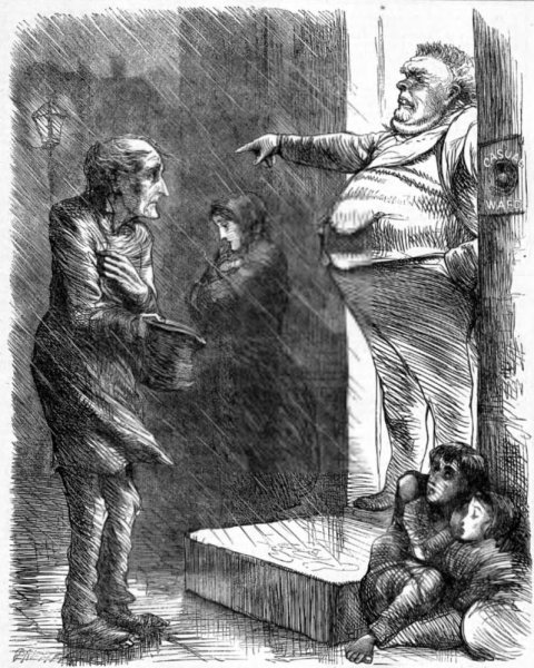 Бедность иллюстрация