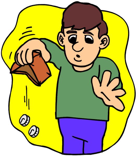 Бедность мультяшное