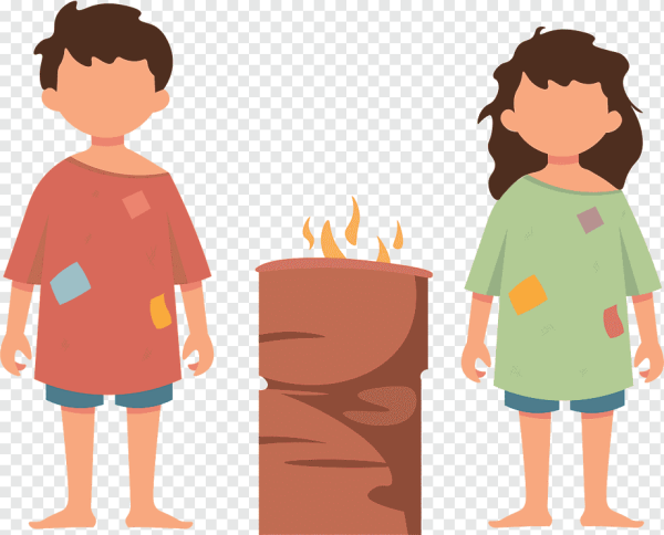 Бедность иллюстрация