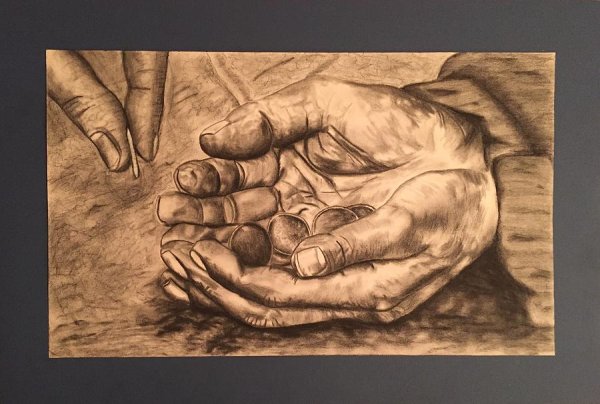 Бедность рисунок