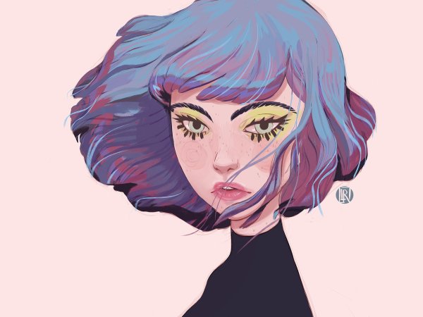 Gris игра арт