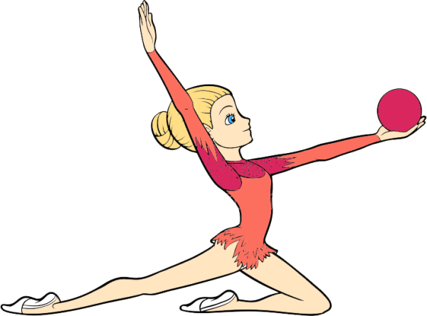 Детские рисунки на тему гимнастика