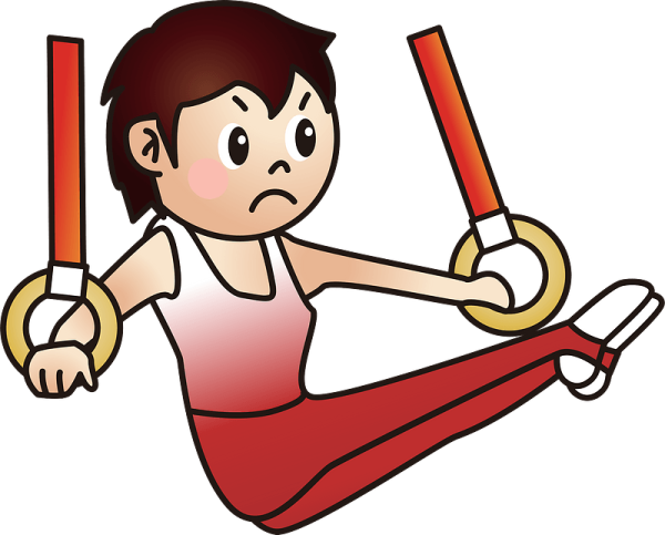 Акробат рисунок