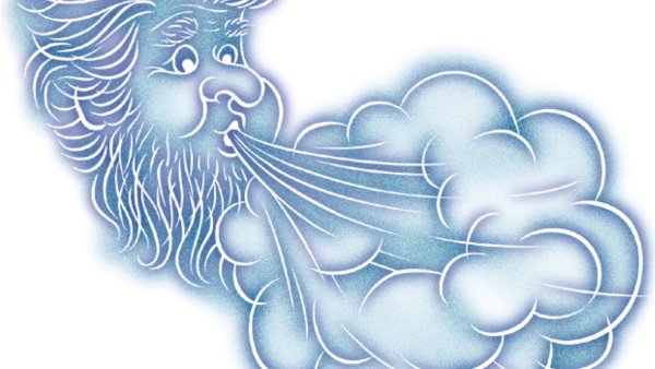 Ветер рисунок