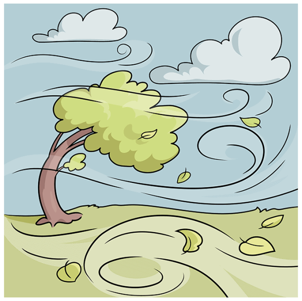 Изображение ветра