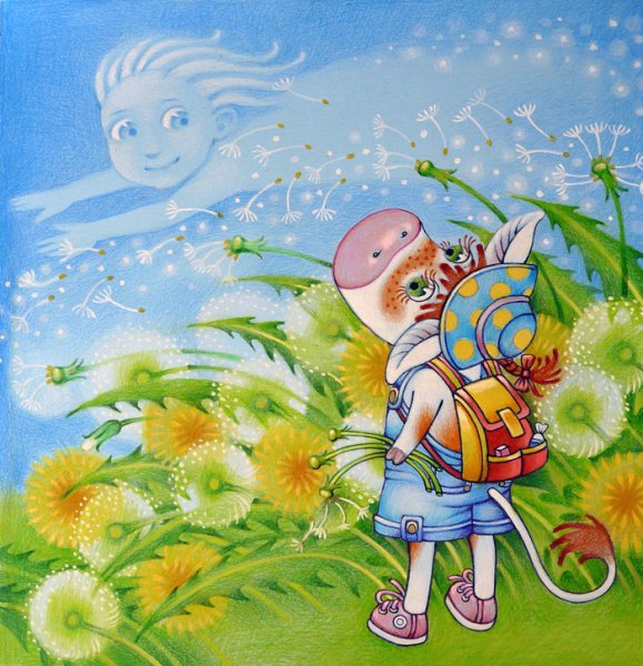 Художник - иллюстратор Ася Белова.