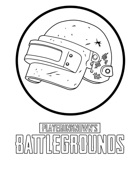 PUBG раскраска