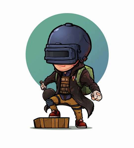 ПАБГ персонаж мультяшки