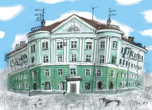 Город Брянск Курган бессмертия рисунок