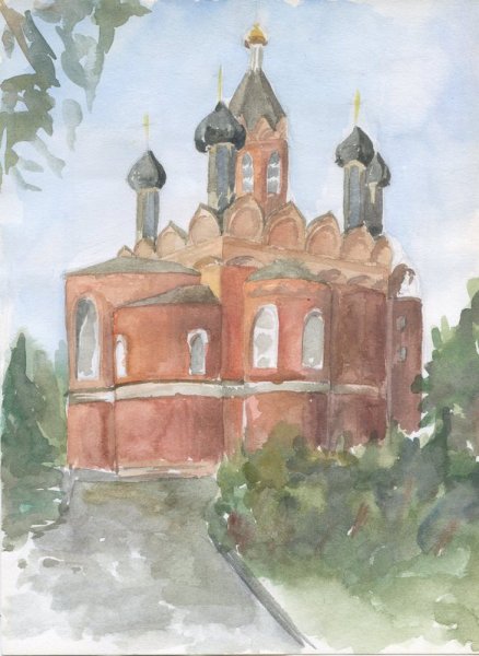 Рисунок мой город Брянск