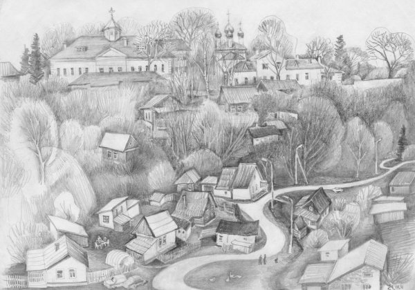 Мамаевский Курган рисунок